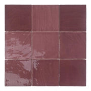 Dune Ceramica, Tabarca - 188252 - Granate, Glossy , 15x15cm, 8.00mm