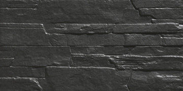 Sichenia, Pavé Wall Dolmen - T 4625 - Nero, Matt, 22.5x45cm, 10.00mm