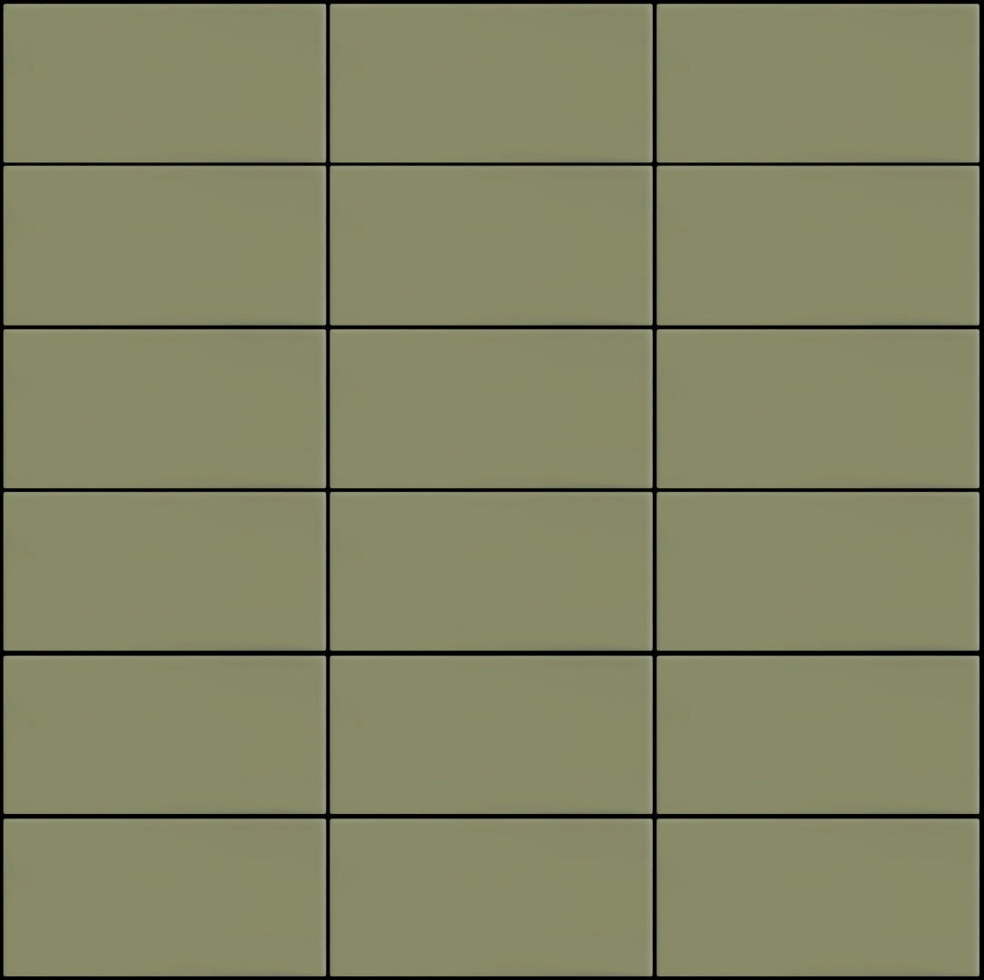 Appiani, Seta - SET 2010 - Oliva, Matte (5x10), 30x30cm, 7.20mm