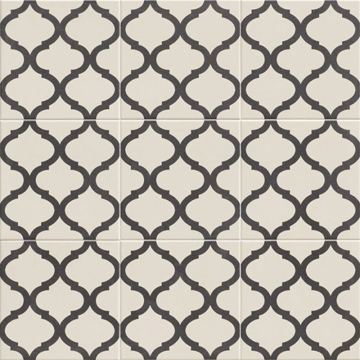Mainzu, Zellige - Meknes, Mate, 20x20cm, 9.00mm