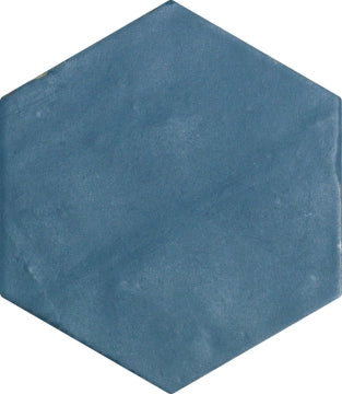 Carmen Ceramica, Souk - Blue, Matt, 13.9x16cm, 8.00mm