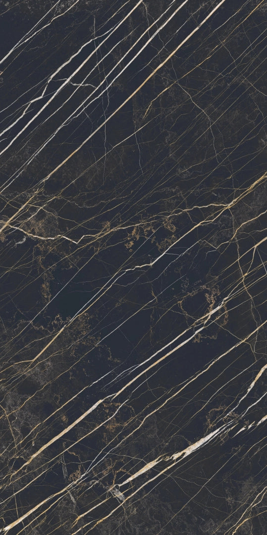 Casalgrande Padana, Marmoker - Night Storm, Honed, 120x278cm, 6.50mm, Rett.