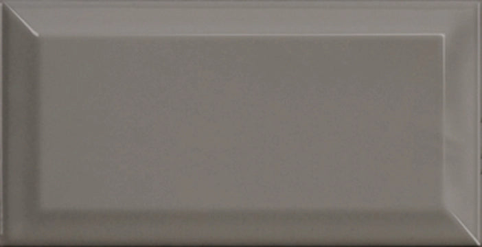 Equipe Ceramicas, Metro - 20996---Dark-Grey,-Lucido,-10x20cm,-9.00mm,-Rett.
