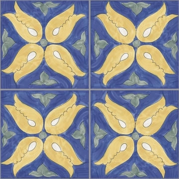 Ceramica Valsecchia, Amalfi - 4, Glossy, 15x15cm, 8.50mm, Rett.