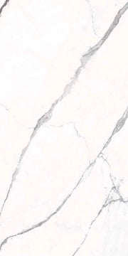 Casalgrande Padana, Marmoker - Statuario Fine, Honed, 160x320cm, 12.00mm, Rett.