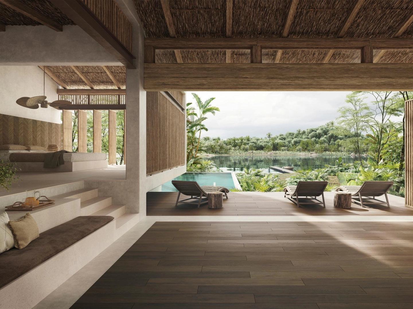 Porcelanosa, Fulham - Brown, Naturale, 16.5x150cm, 11.50mm, Rett.