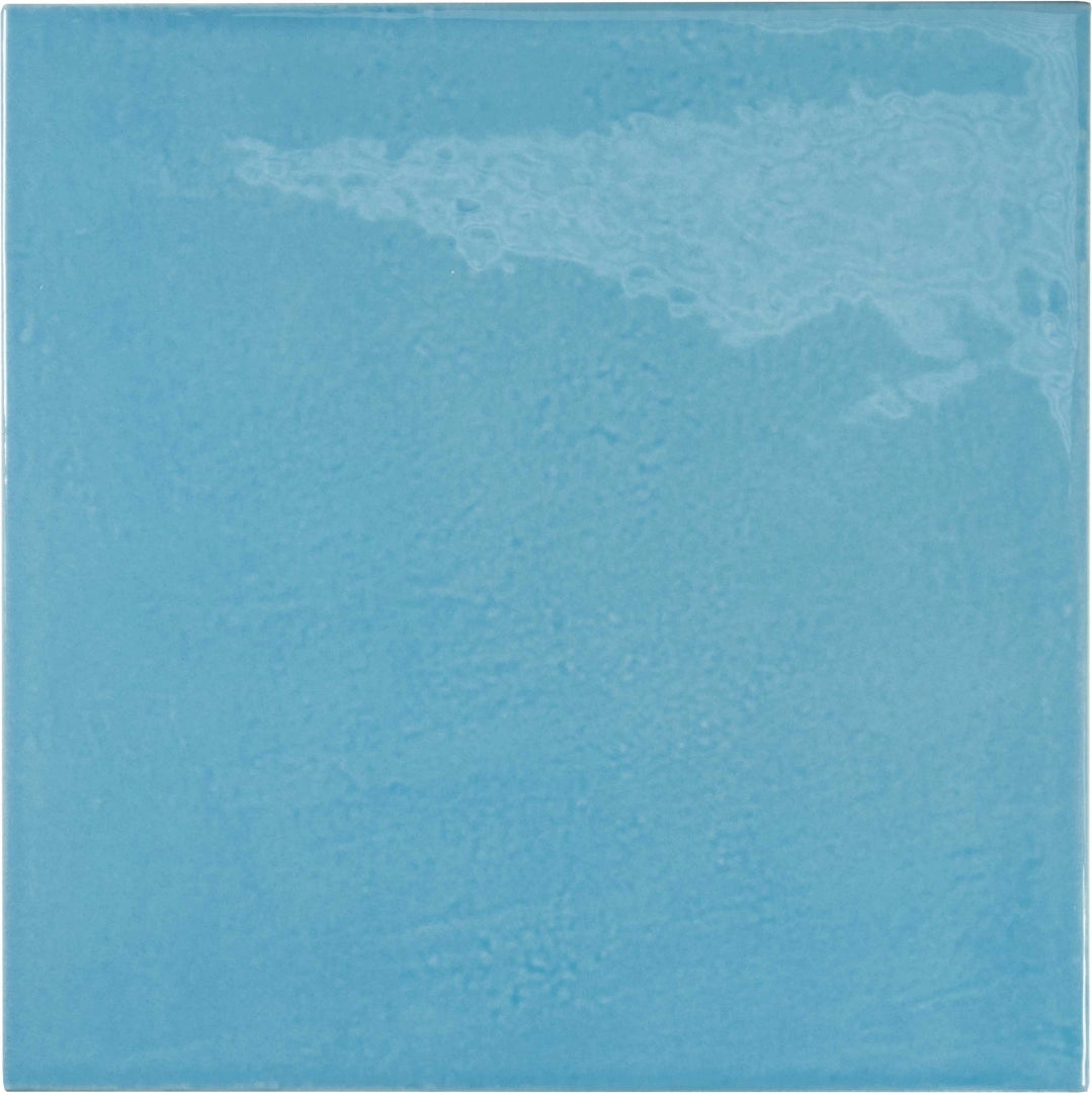 Equipe Ceramicas, Village - 25625---Azure-Blue,-Lucido,-13.2x13.2cm,-9.00mm,-Rett.