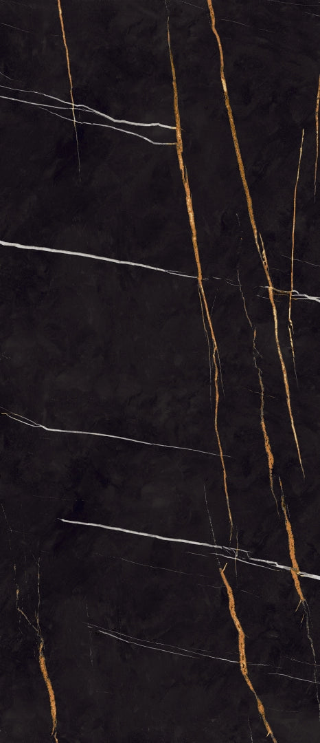 Gardenia Orchidea, La Marmoteca - 0009715 - Sahara Noir, Lux, 120x280cm, 6.00mm, Rett.