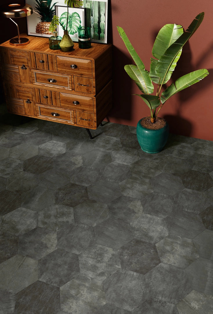 Zyx by Colorker, Amazonia - Amazonia Grey, Matt, 32x36.8cm, 10.00mm, Rett.