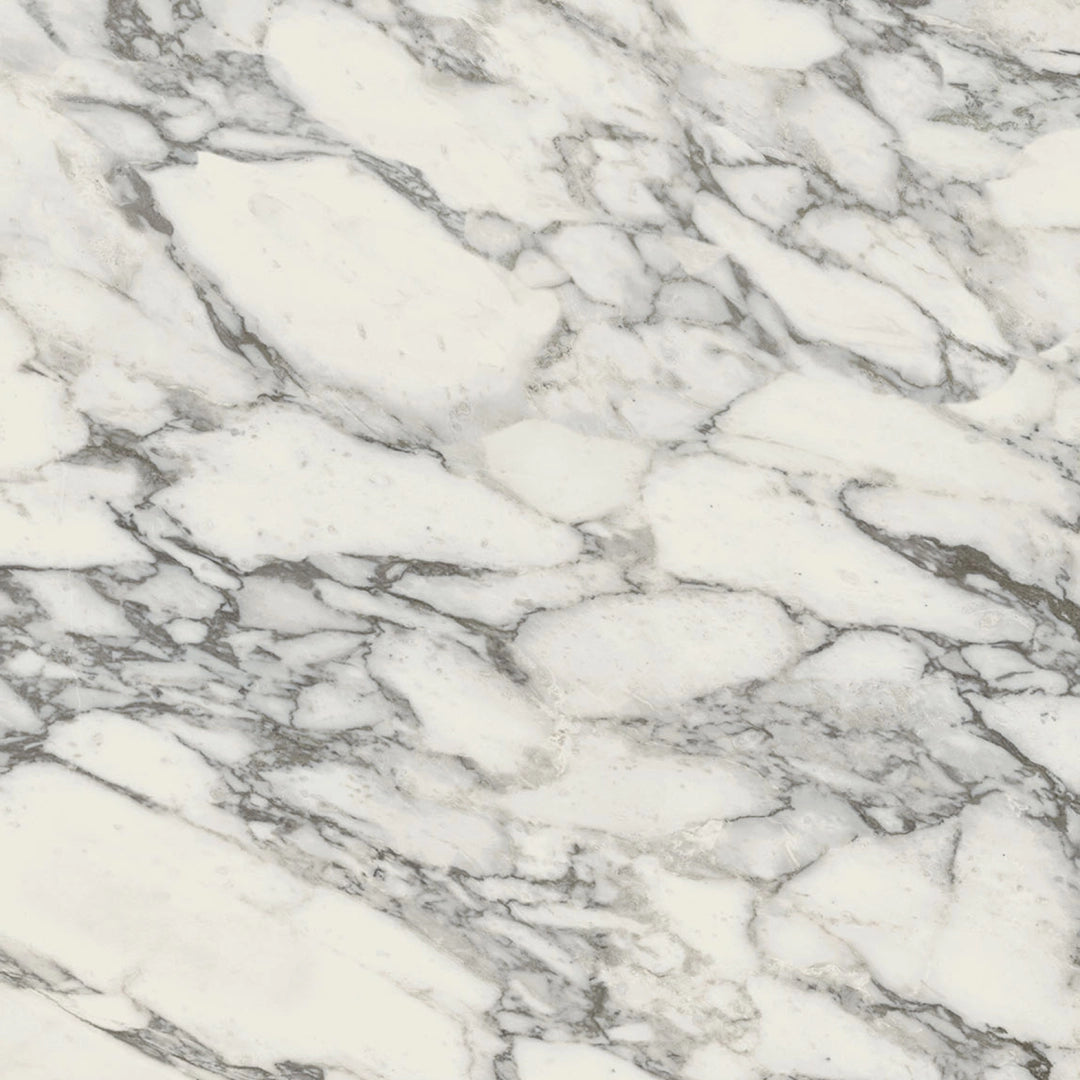Florim, Stones & More 2.0 - 756211---Arabescato-White,-Glossy-,-80x80cm,-9.00mm,-Rett.