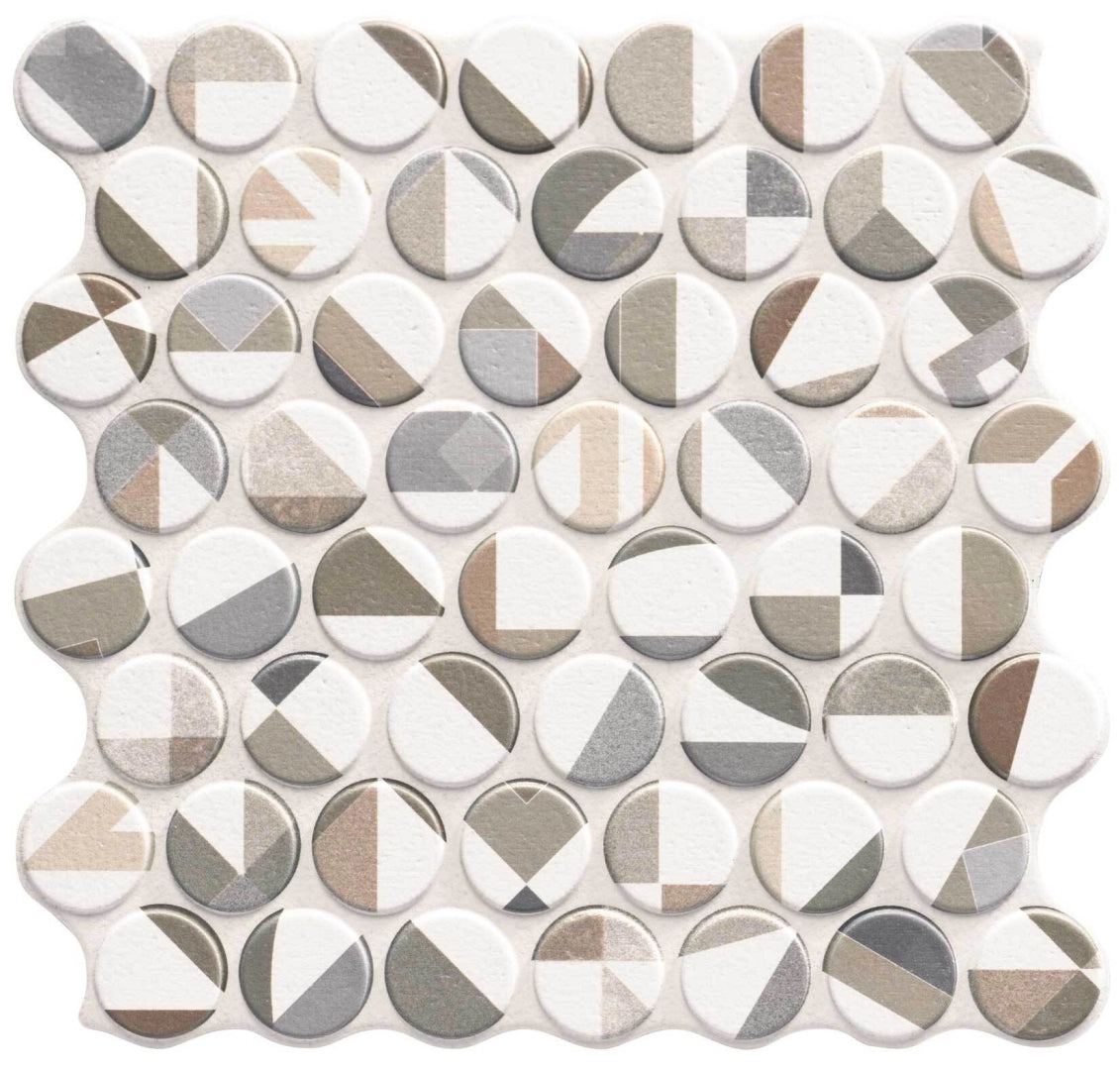 Realonda, Circle - Collage, Mate, 30.9x30.9cm, 9.00mm