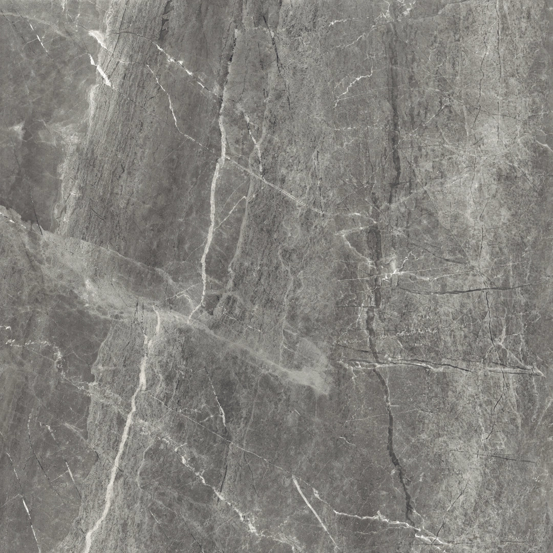 Il Cavallino Ceramiche, Athena - Nero, Lappato, 121x121cm, 9.50mm, Rett.