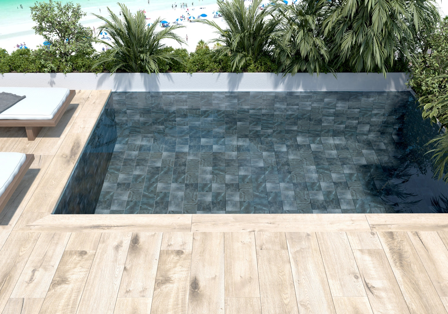 Pamesa, Slate Way - Green, Matt, 60x60cm, 9.50mm, Rett.