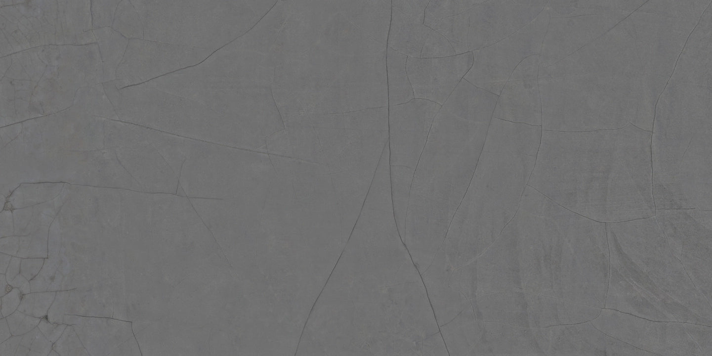 Aparici, Cracked - Graphite, Naturale, 49.75x99.55cm, 10.00mm, Rett.