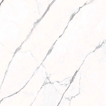 Casalgrande Padana, Marmoker - Statuario Fine, Lucida, 120x120cm, 6.50mm, Rett.