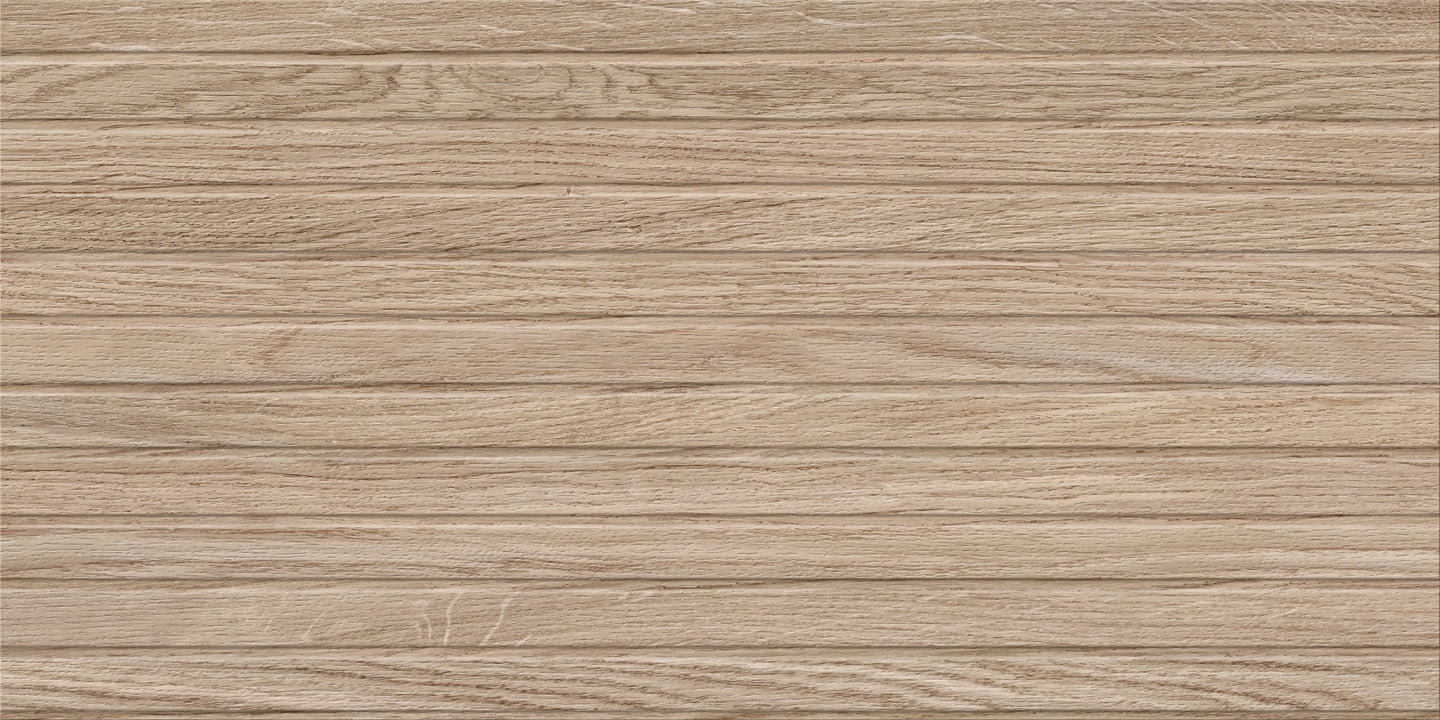 Saloni Ceramica, Woodstrip - Roble, Matt, 30x60cm, 9.50mm, Rett.