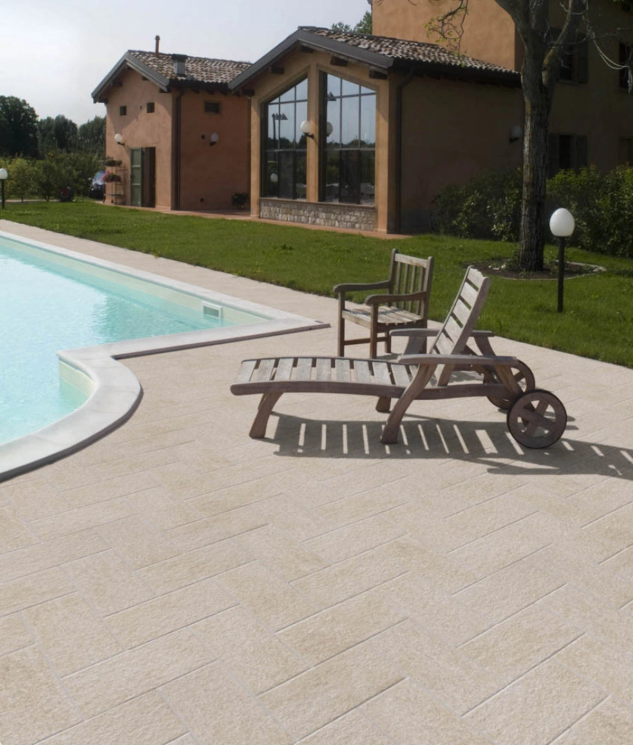 Saime Ceramiche, Luserna - Fumo, Roc, 15x15cm, 8.00mm