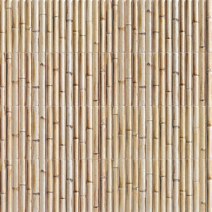 Mainzu, Bamboo - Cream, Mate, 15x30cm, 10.00mm, Rett.