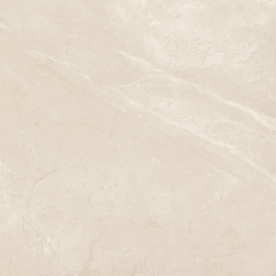 Tau Ceramica, Delight - Cream, Glossy, 75x75cm, 10.50mm, Rett.