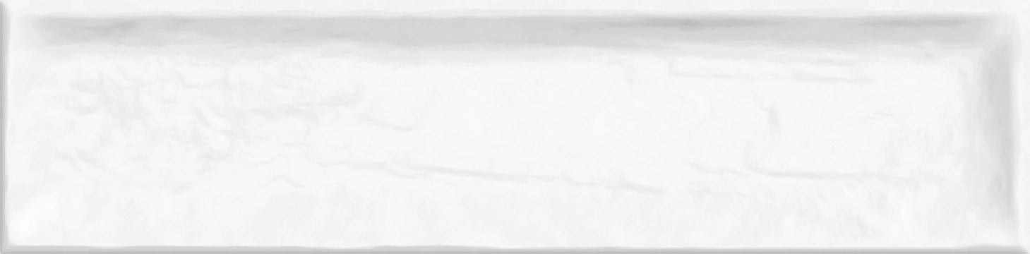 Pamesa, Mayolica - Blanco, Gloss, 7.5x30cm, 10.00mm, Rett.