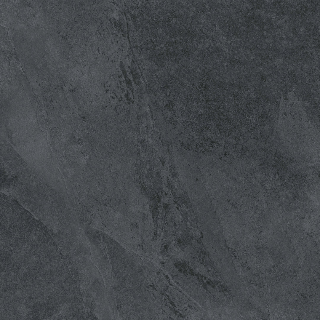 Grespania, Annapurna - 81NN-96 - Negro, Matt, 80x80cm, 10.00mm, Rett.