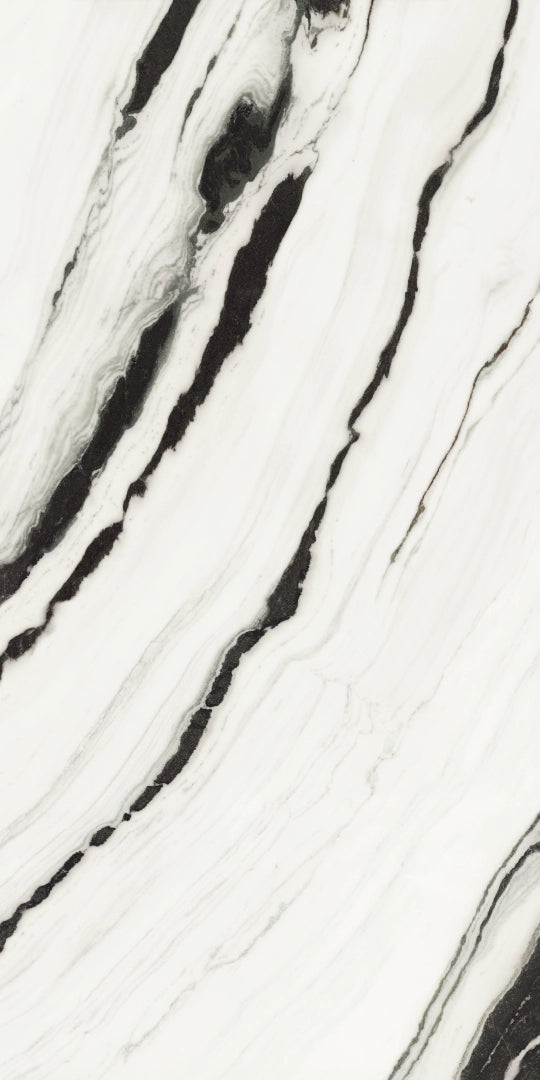 Italgraniti, Lux Experience - MW61XXL12S - Panda White, Lappato, 160x320cm, 12.00mm, Rett.