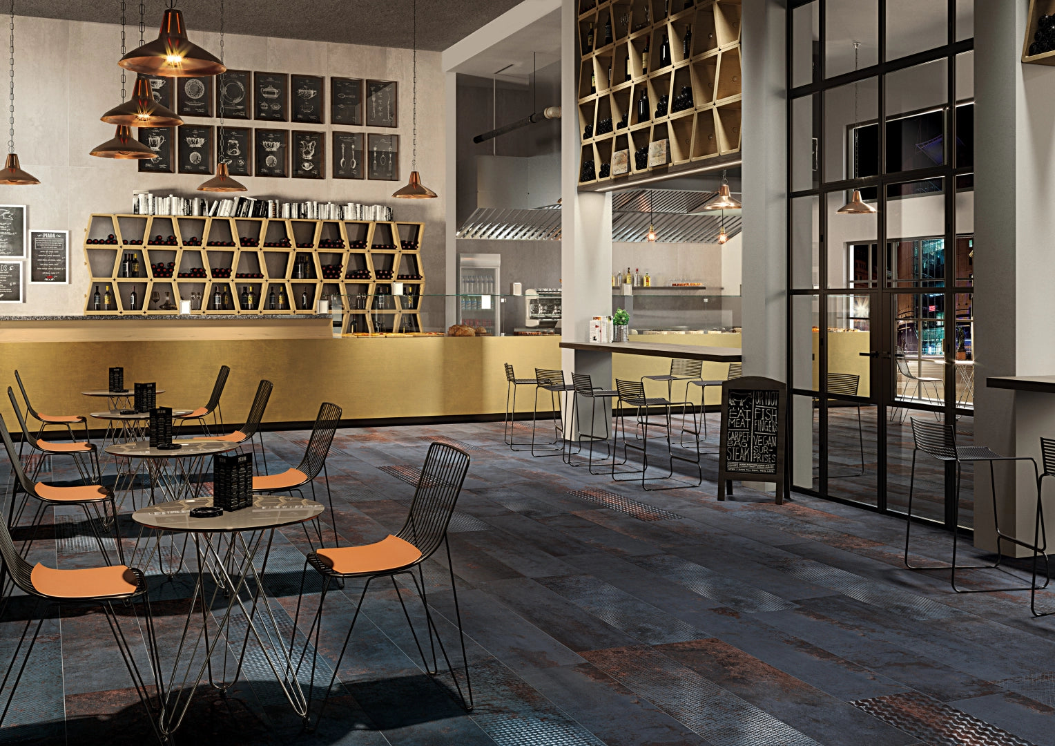 Serenissima Ceramiche, Costruire - 1063162 - Titanio, Naturale, 30x120cm, 9.50mm, Rett.