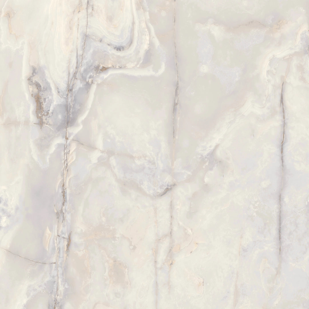 Florim, Onyx&more - 765429---White-Onyx,-Glossy-,-80x80cm,-9.00mm,-Rett.
