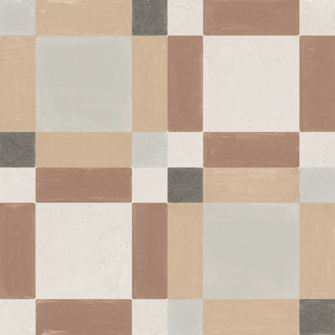 Harmony Inspire, Patterns - 34807 - Sand Square, Matt, 22.3x22.3cm, 10.00mm, Rett.