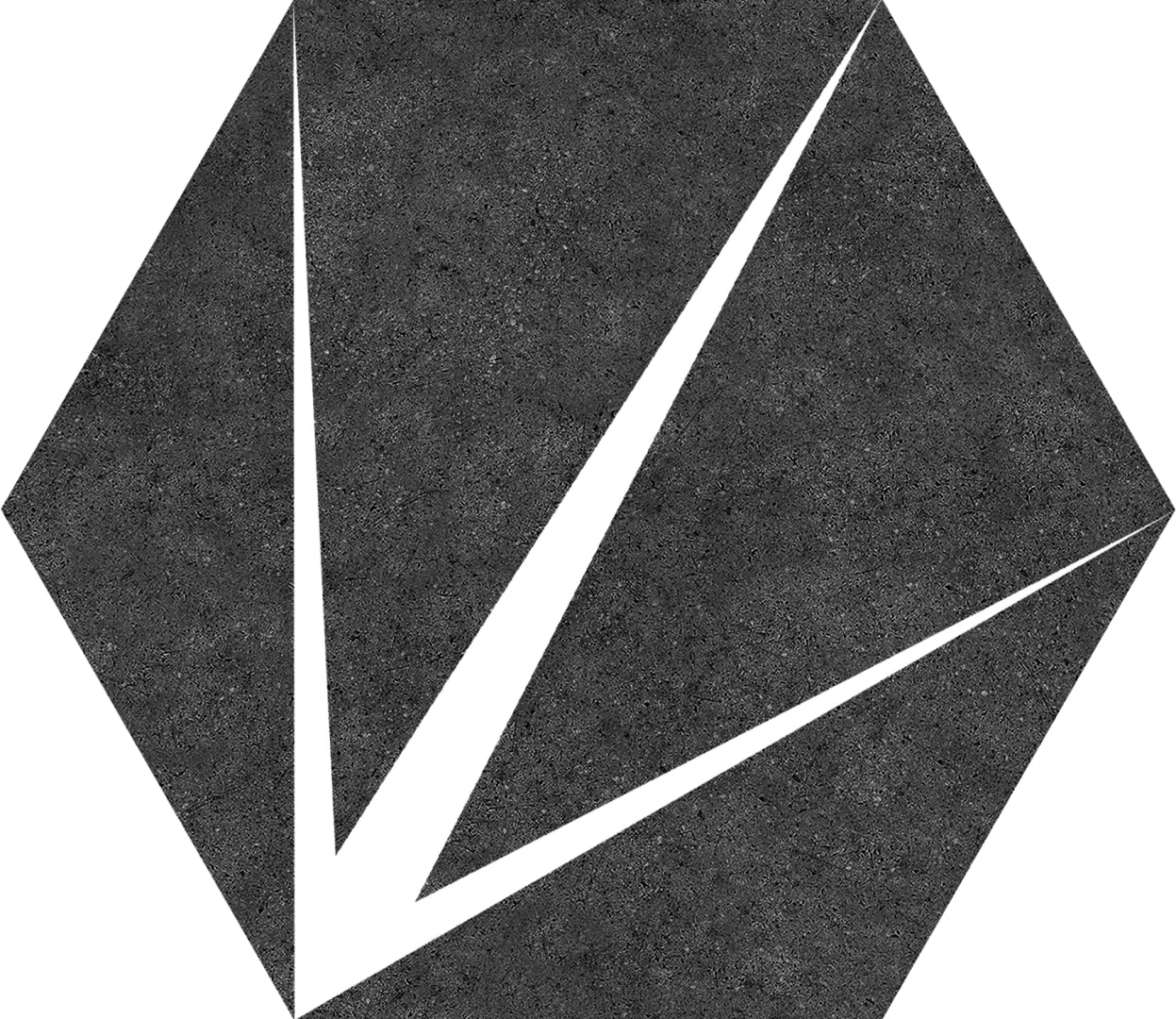 Codicer, Trident - Nero, Naturale, 25x25cm, 10.00mm, Rett.