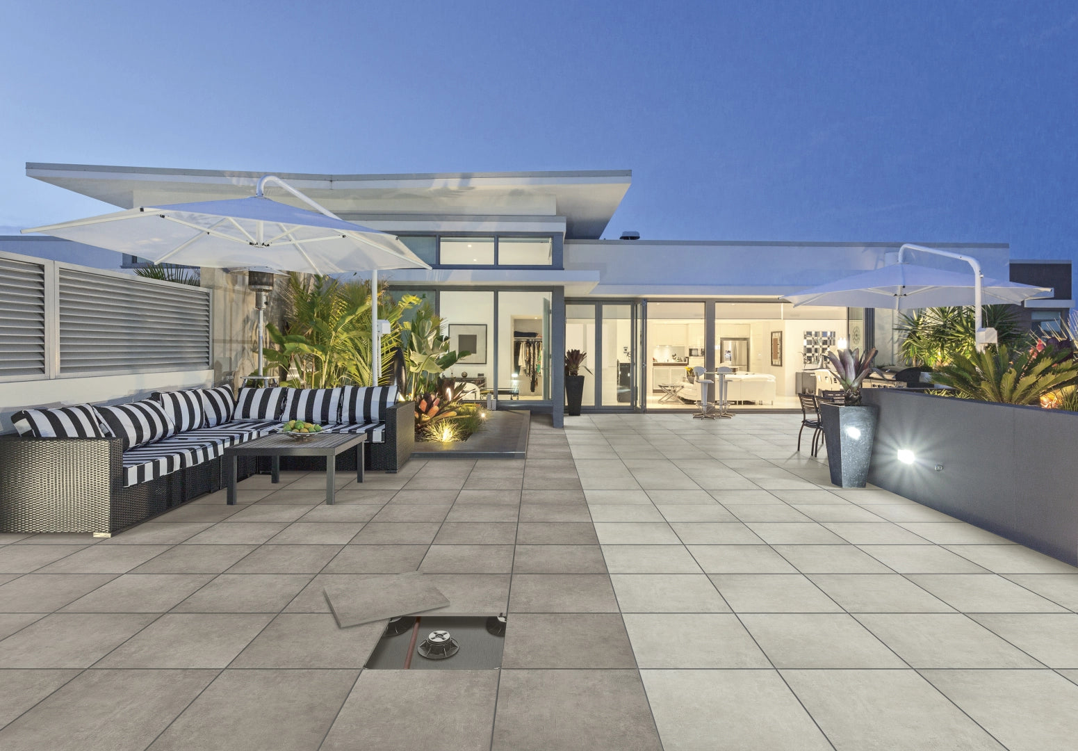 Tuscania Ceramiche, Grey Soul - Mid, Naturale, 30.8x61.5cm, 9.00mm