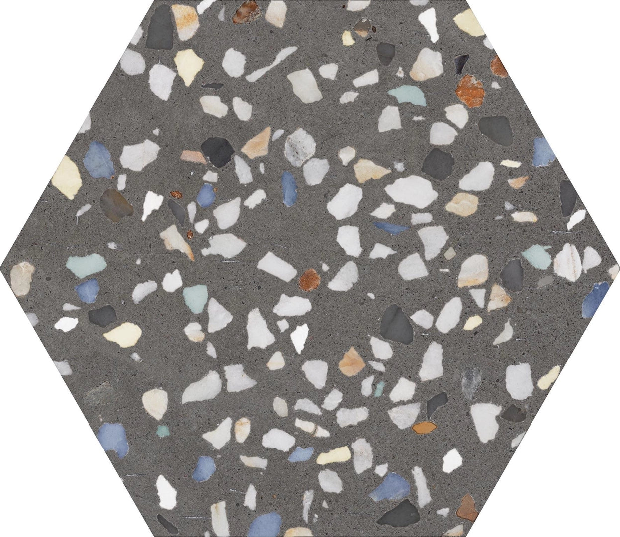 Itt Ceramic, Cezanne - Black, Naturale, 23.2x26.7cm, 10.00mm, Rett.
