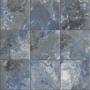 Ceramica Valsecchia, Swimming Pool - Crystal Navy, Glossy, 15x15cm, 8.50mm