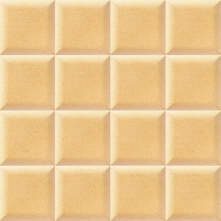 Mainzu, Bombato - Ocre, Satinado, 15x15cm, 10.00mm