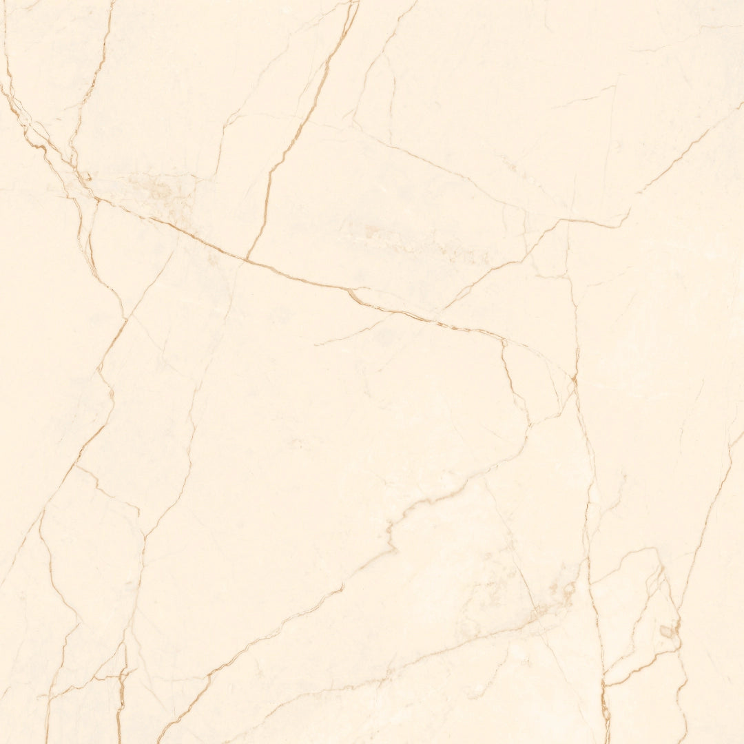 Ecoceramic, Elegance Marble - LM0804---Ivory,-Satin,-90x90cm,-10.00mm,-Rett.