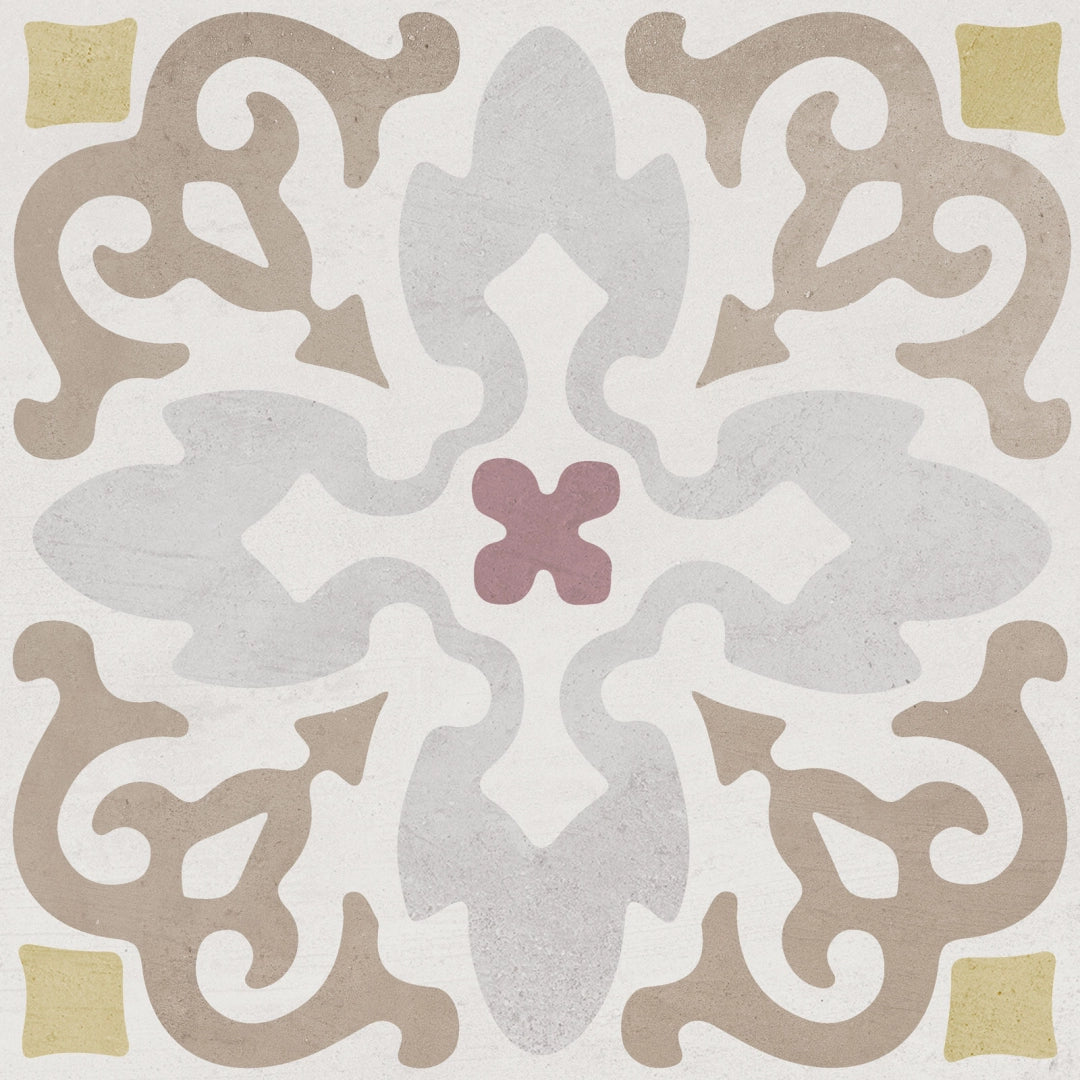 Tau Ceramica, Classics - Fauna  Greige, Matt, 20x20cm, 10.00mm, Rett.