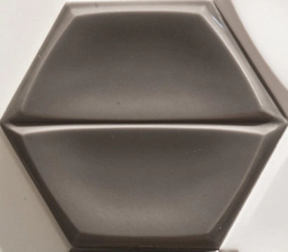 Ceramiche Settecento, Magnolia - 157004 - Charcoal, Matt, 15.6x18cm, 10.00mm, Rett.
