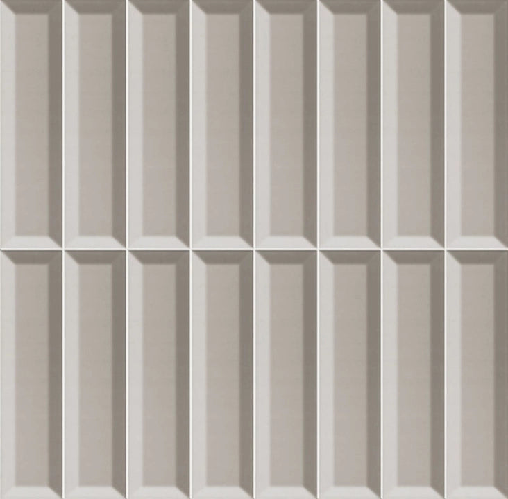 Mainzu, Settecento - Bissel Gris, Brillo, 7.5x30cm, 10.00mm