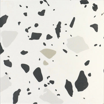 Carmen Ceramica, Trendy - Black, Matt, 20x20cm, 8.70mm, Rett.