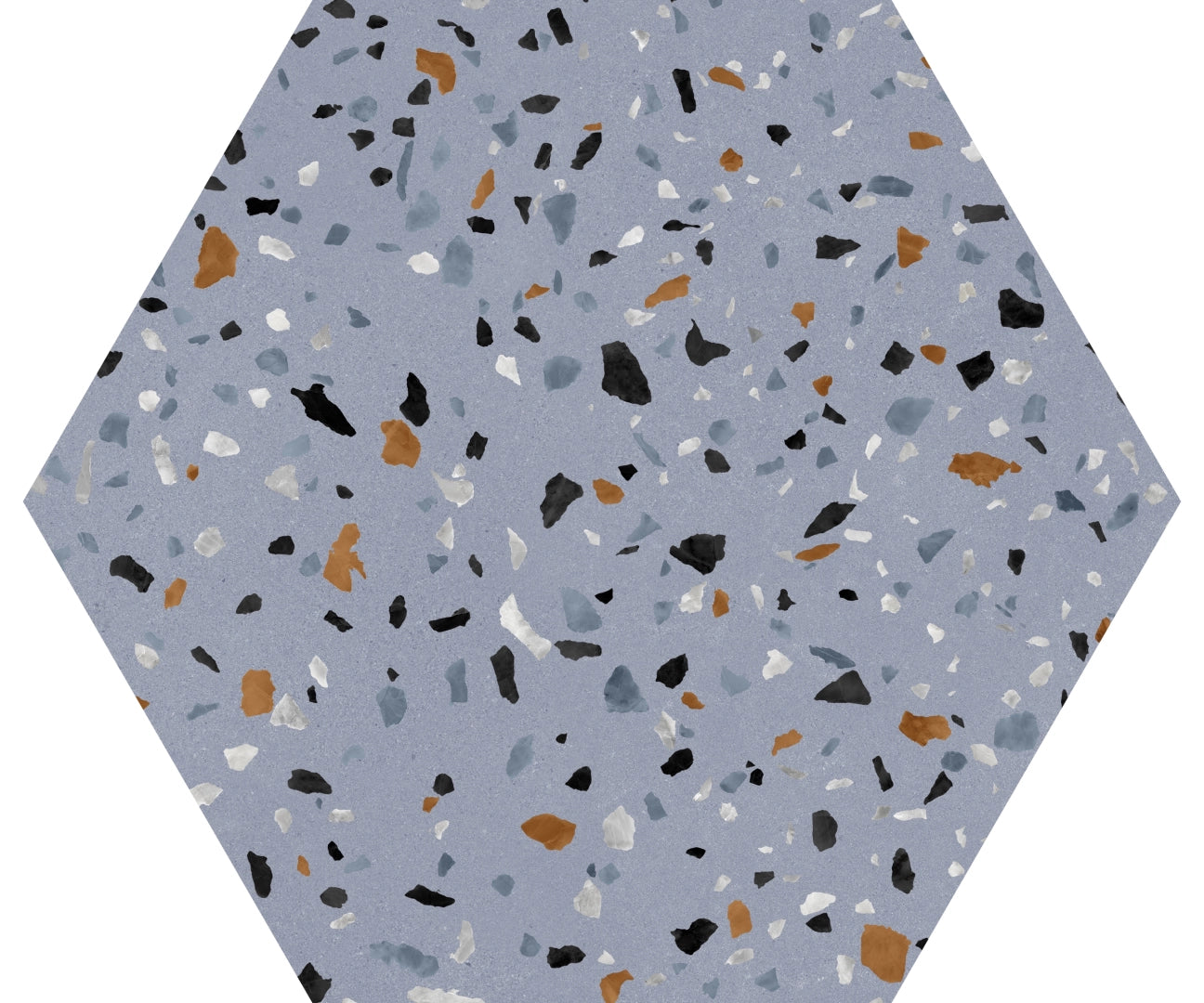 Tau Ceramica, Abstract - Blue, Matt, 20x24cm, 9.00mm, Rett.