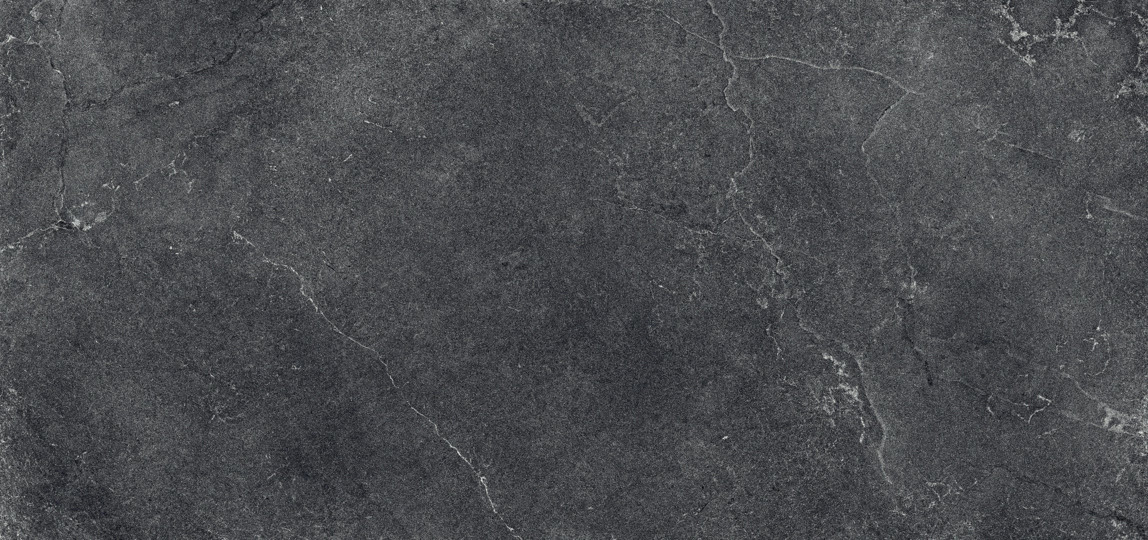 Cotto D'este, Lithos - Carbon, Sabbiata, 60x120cm, 14.00mm, Rett.