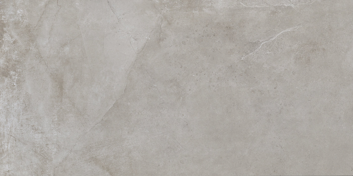 Antica Ceramica Rubiera, Ermetica - 005000 - Grigio , Naturale, 60x120cm, 9.50mm, Rett.