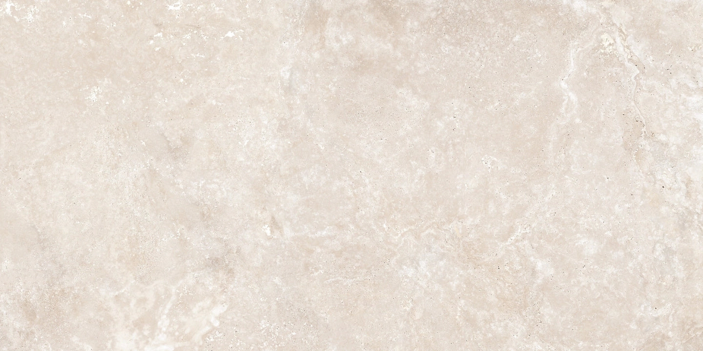 Ragno, Realstone Travertino - RCK1 - Cross Bianco, Matt, 75x150cm, 9.00mm, Rett.