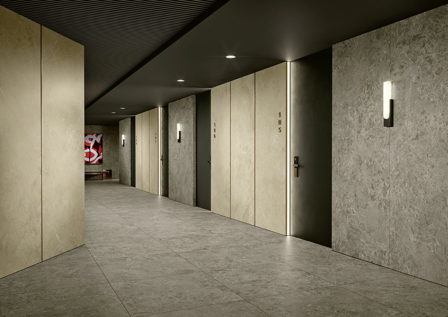 Margres, Pure Stone - Forge Light Grey, Natural, 100x300cm, 6.00mm, Rett.