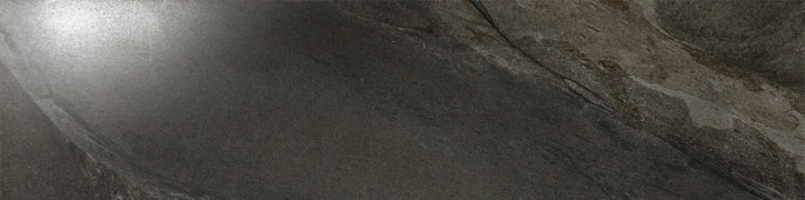 Apavisa, Materia - Black, Lappato, 22.5x90cm, 11.00mm, Rett.