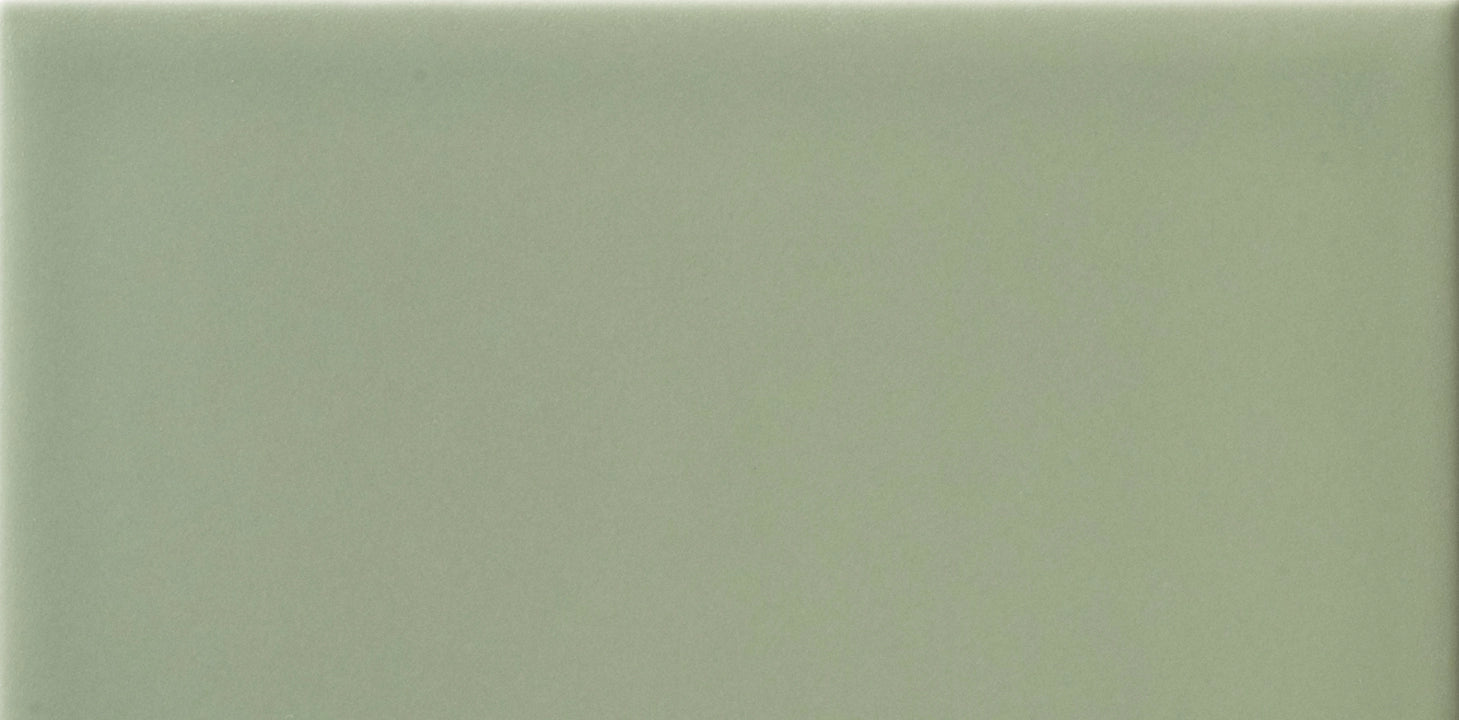 Mutina, Din - KGDM26 - Light Green, Matt, 7.4x15cm, 10.00mm, Rett.