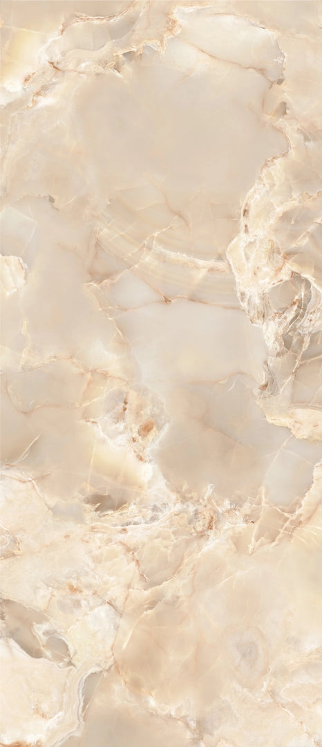 Tagina, Onice Reale - 108043 - Ambra, Lucidato, 120x280cm, 6.00mm, Rett.
