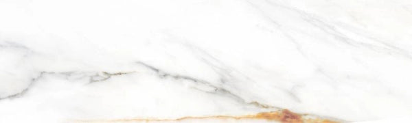 Colorker, Calacatta Gold - 223583 - White, Gloss Finish, 31.6x100cm, 9.70mm, Rett.