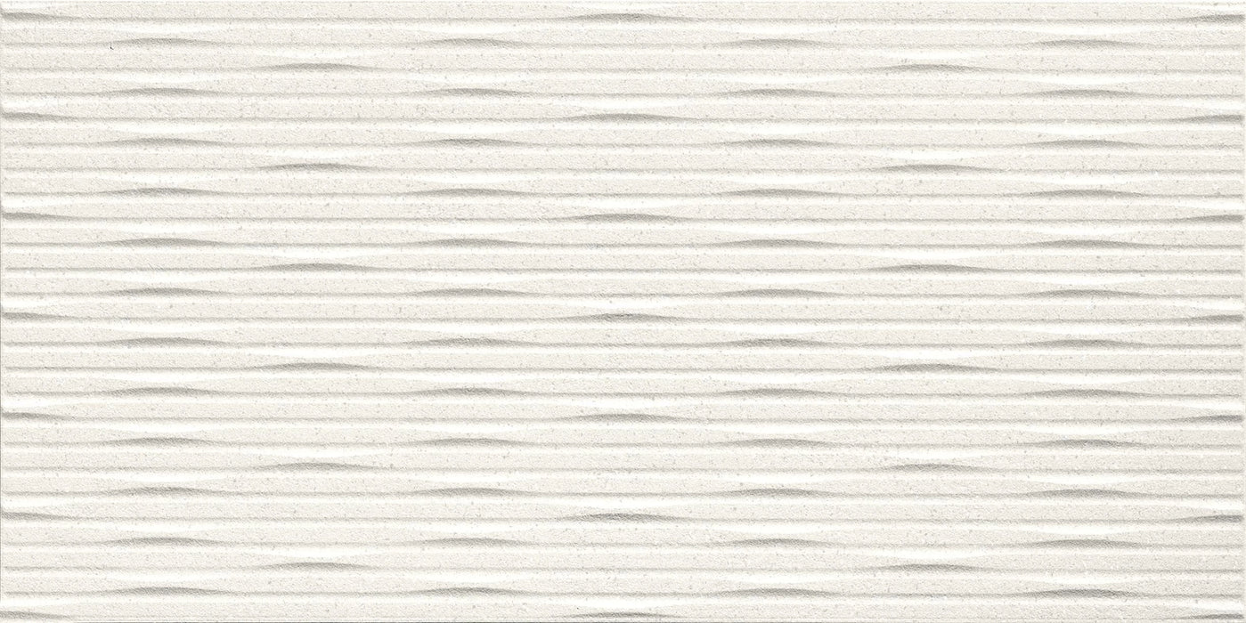 Atlas Concorde, 3d Wall Carve - A575 - Whittle White, Matt, 40x80cm, 8.50mm, Rett.