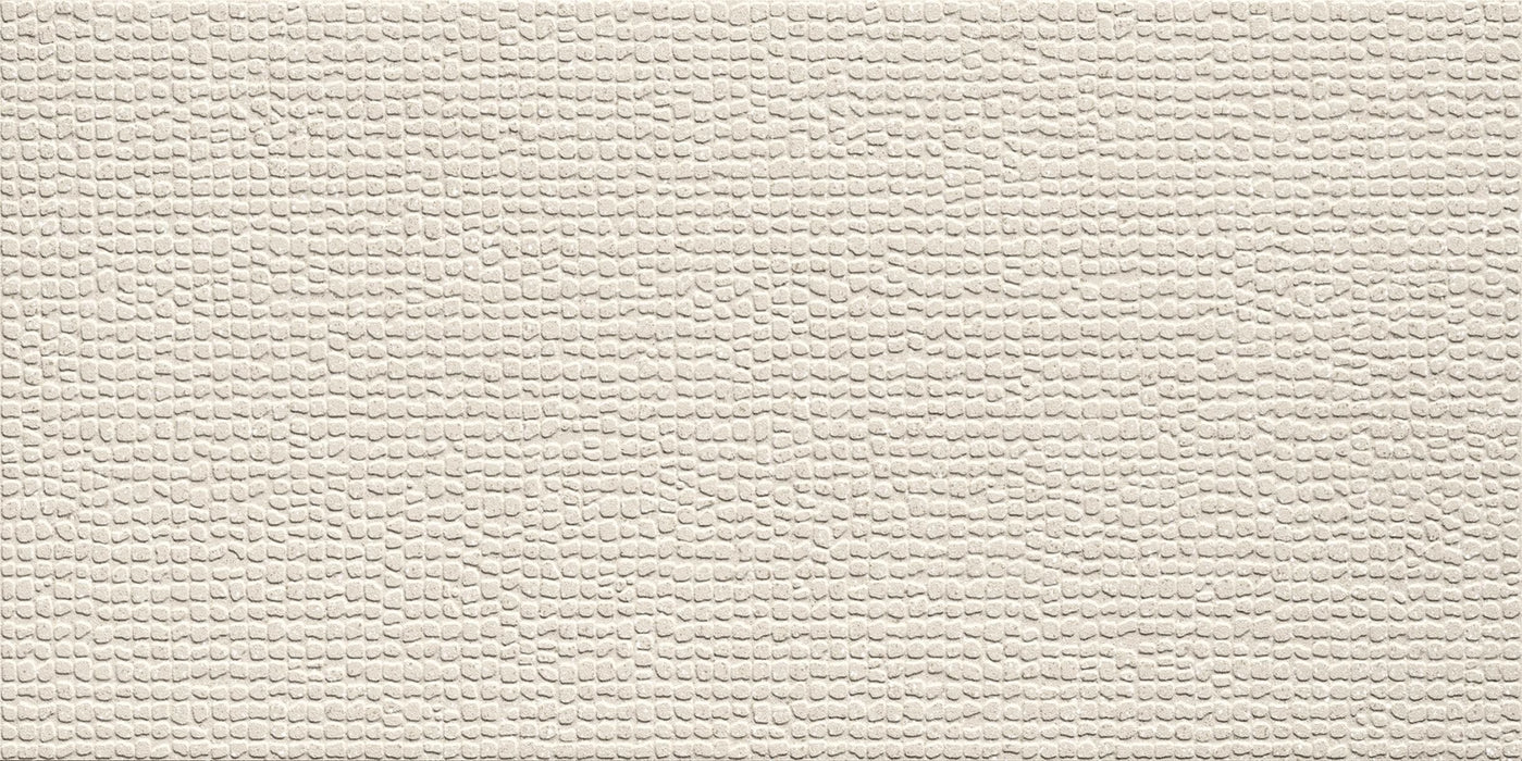 Atlas Concorde, 3d Wall Carve - A571 - Squares Ivory, Matt, 40x80cm, 8.50mm, Rett.